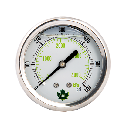 Picture of GLYCERINE GAUGE 100 PSI 2-1/2" REAR OUT.
