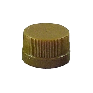 Picture of PLASTIC CAP 28MM GOLD T-E