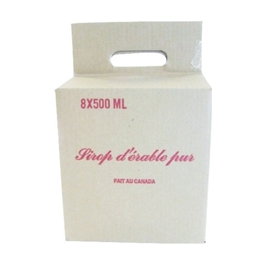 Picture of CARDBOARD BOX WITH HANDLE 8X375ML