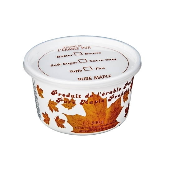 Picture of MAPLE CREAM TUB WITH COVER 500 GRAM