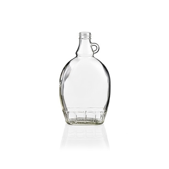 Picture of GLASS BOTTLE FLAT (ML)