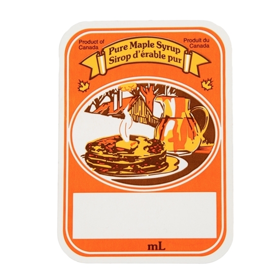 Picture of SELF-ADHESIVE LABELS ORANGE