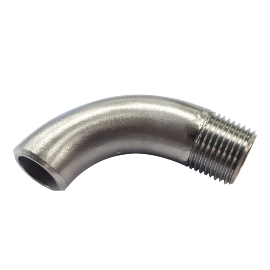 Picture of SS DRAWOFF ELBOW 3/4" MIPT X 1" TUBE