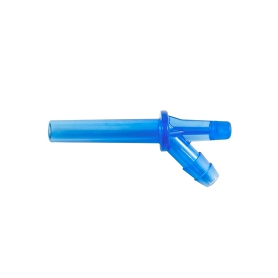 Picture of BLUE THIN WALL SIGNATURE SPOUT WITH BARBS 5/16"