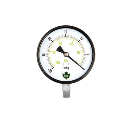 Picture of VACUUM GAUGE 30 HG 4" SS