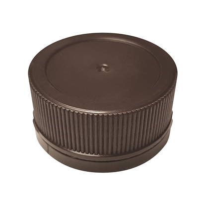 Picture of PLASTIC CAP 28MM BROWN T-E+ SEAL