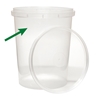 Picture of CLEAR SECURE ROUND CONTAINER 34OZ (1L) (500/CS)