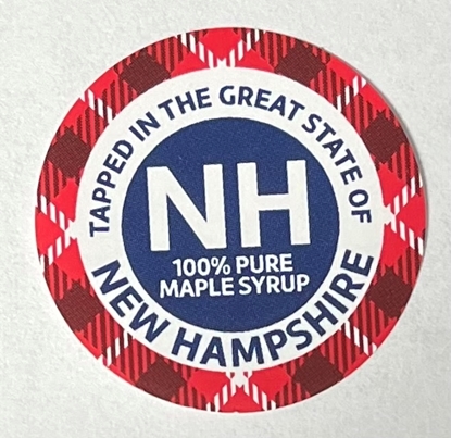Picture of ROUND LABEL 1" NEW-HAMPSHIRE (500/RL)