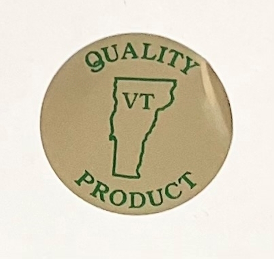 Picture of LABEL VERMONT QUALITY PRODUCT