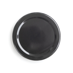 Picture of METAL LID 70TW BLACK / ROUND JAR 250ML-375ML