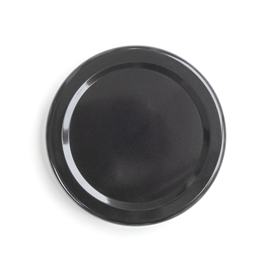 Picture of METAL LID 70TW BLACK / ROUND JAR 250ML-375ML